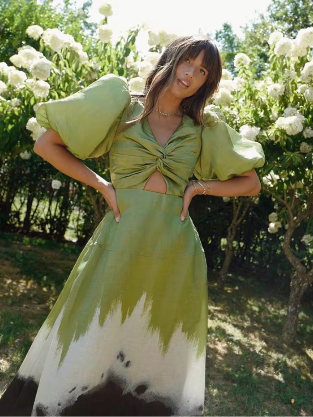 Aje Arcadian Knot Dress xs